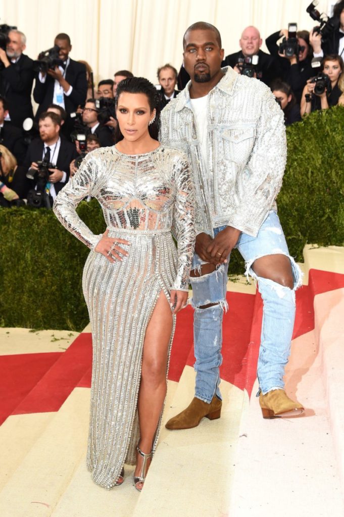 Ahhh Kimye, we really didn't expect any less so we can safely say you lived up to our OTT expectations. Poor darlings, they hate the attention.